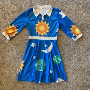 Spadehill Space Dress with Collar - Medium